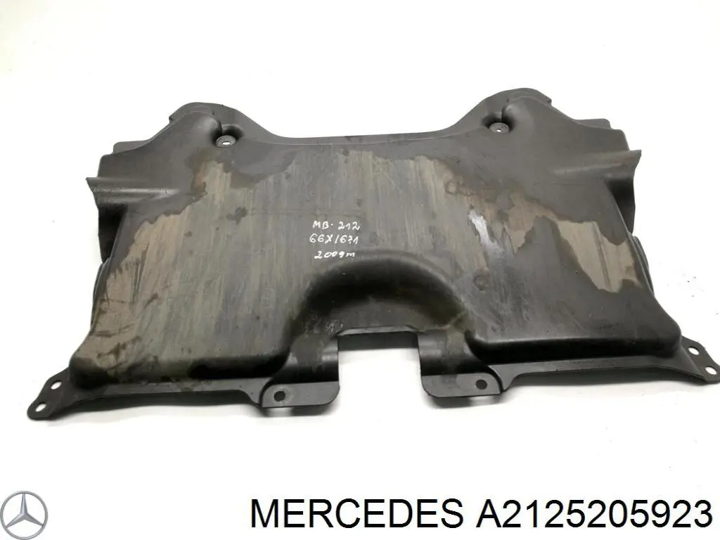 Купити A2125205923 Mercedes Захист двигуна задній