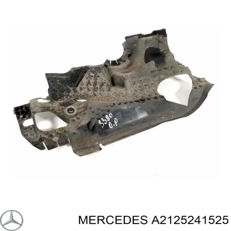 Захист днища, правий Mercedes A2125241525 ціна, від 21.53 USD