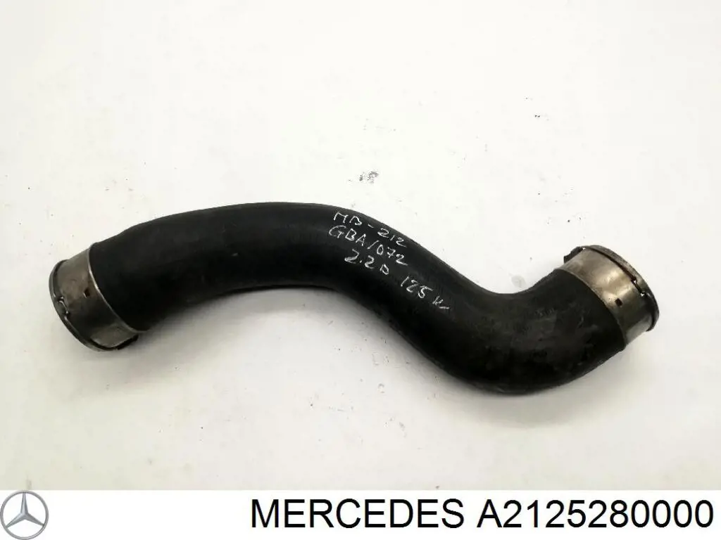 Купити A2125280000 Mercedes Шланг/патрубок интеркуллера