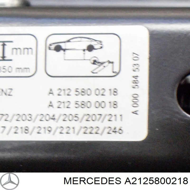  A2125800218 Mercedes