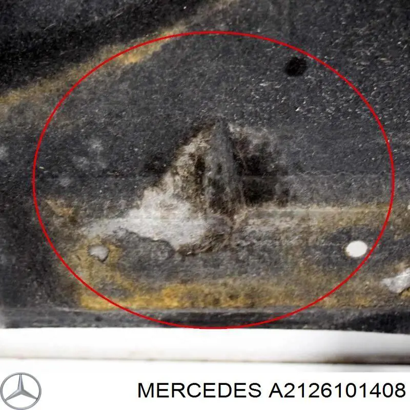 Захист днища, лівий Mercedes A2126101408 ціна, від 44.28 USD