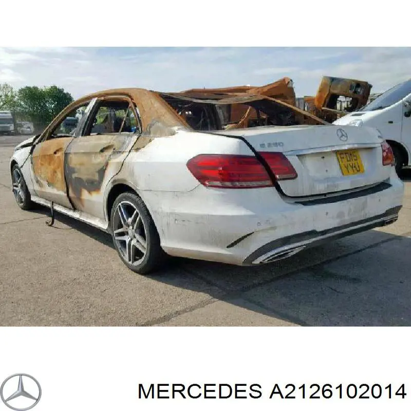 Балка бампера заднього Mercedes A2126102014 ціна, від 50.68 USD