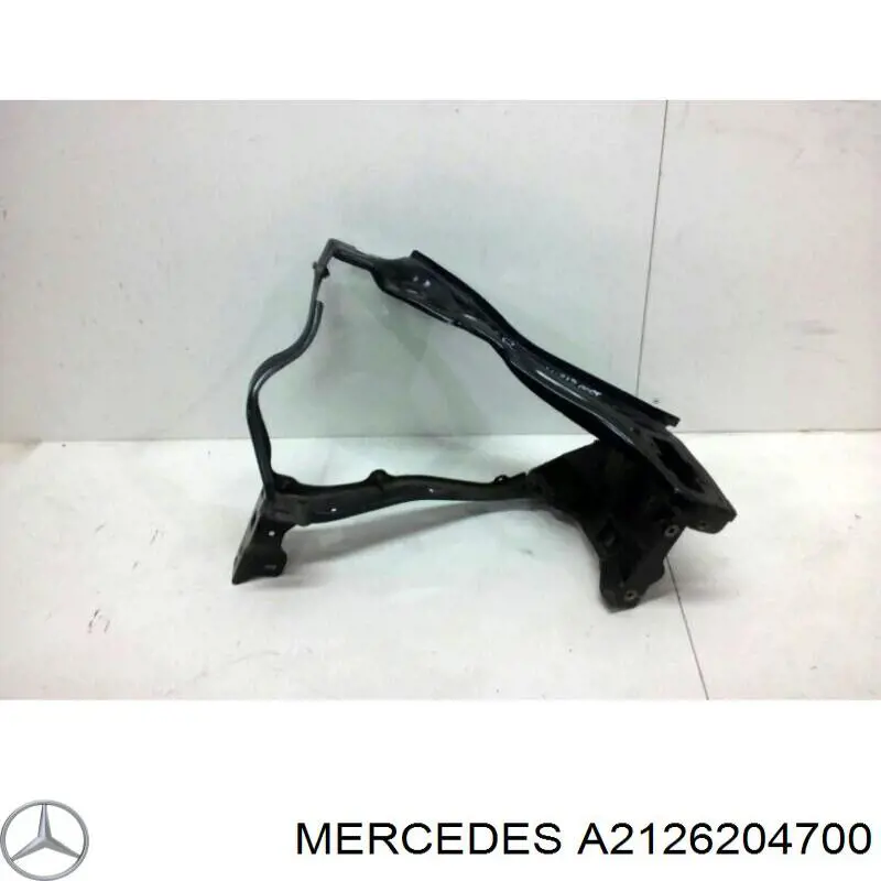 2126204700 Mercedes супорт радіатора правий/монтажна панель кріплення фар
