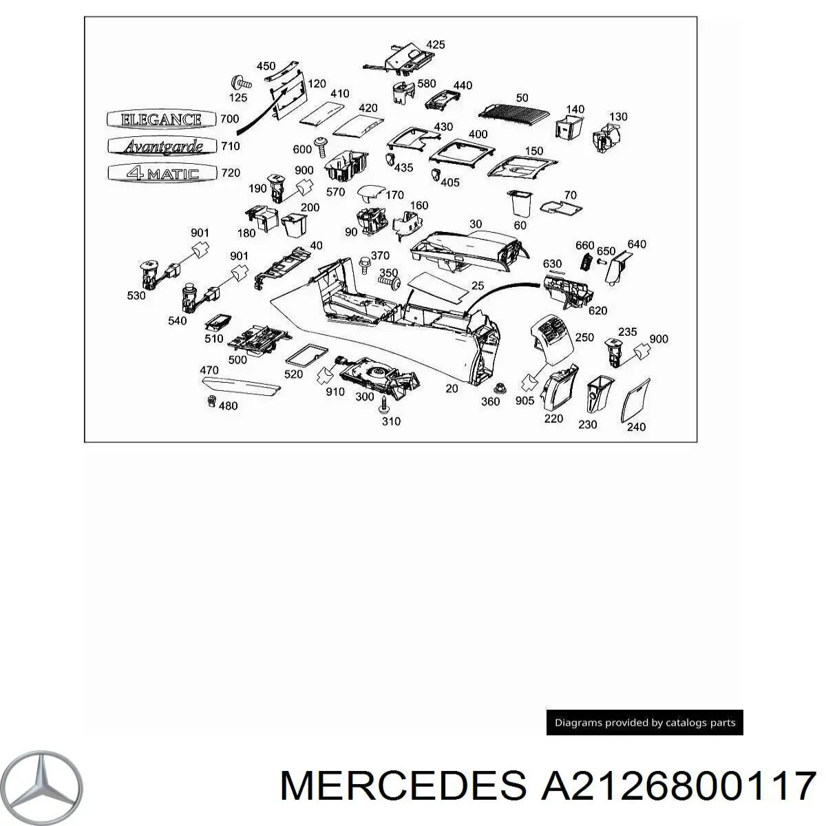 A2126800117 Mercedes 
