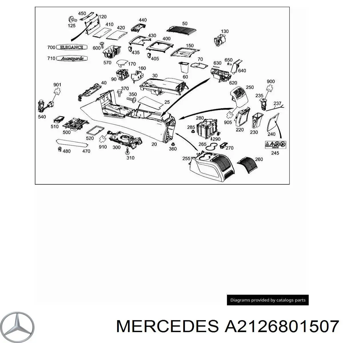 A2126801507 Mercedes 