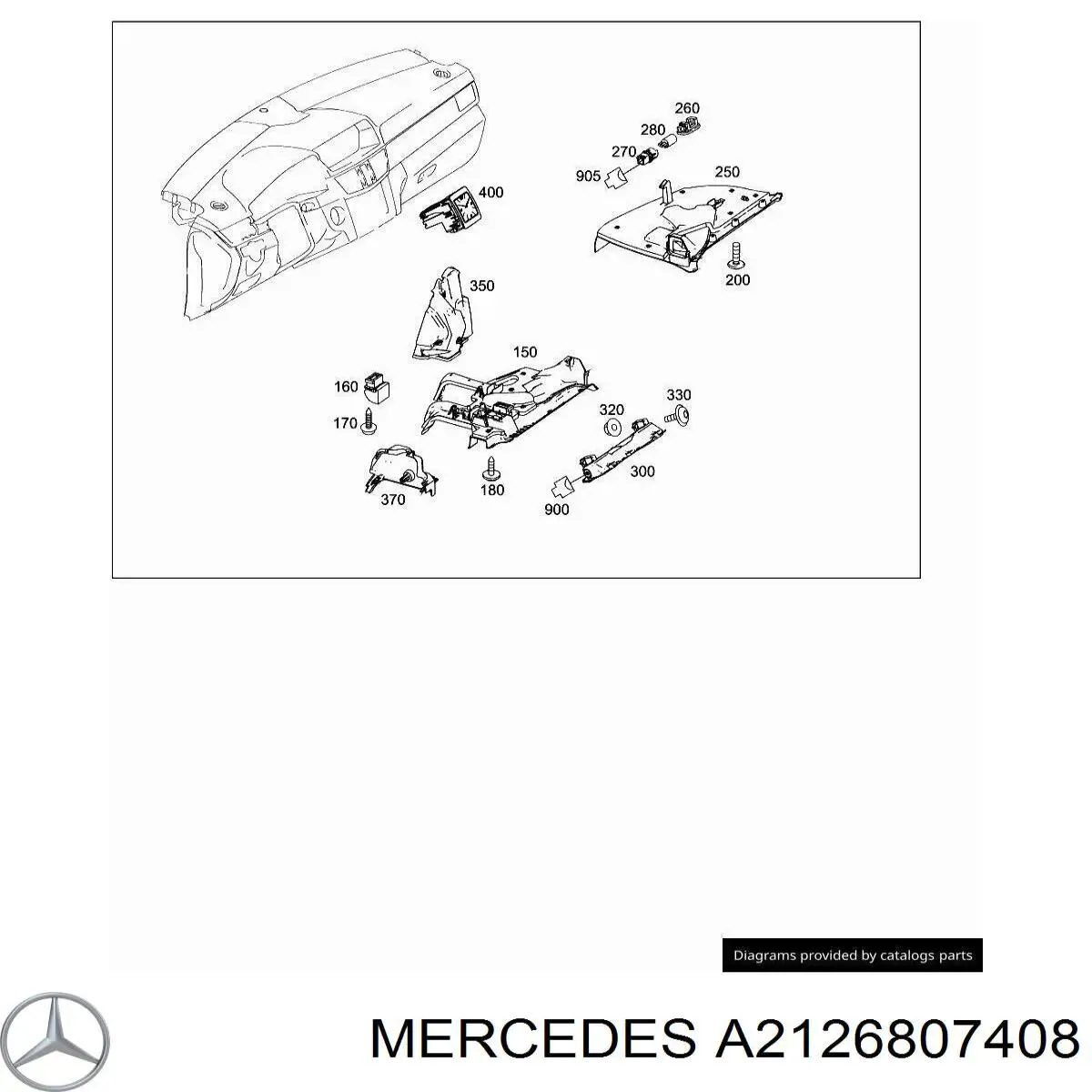 A2126807408 Mercedes 