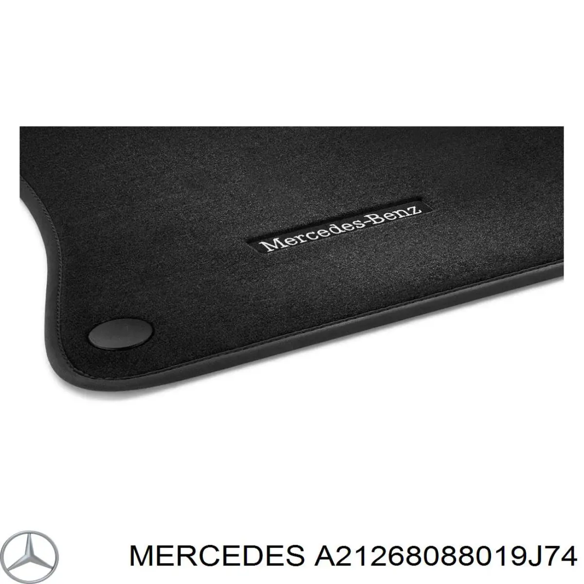 Комплект килимків Mercedes A21268088019J74 ціна, від 50.68 USD