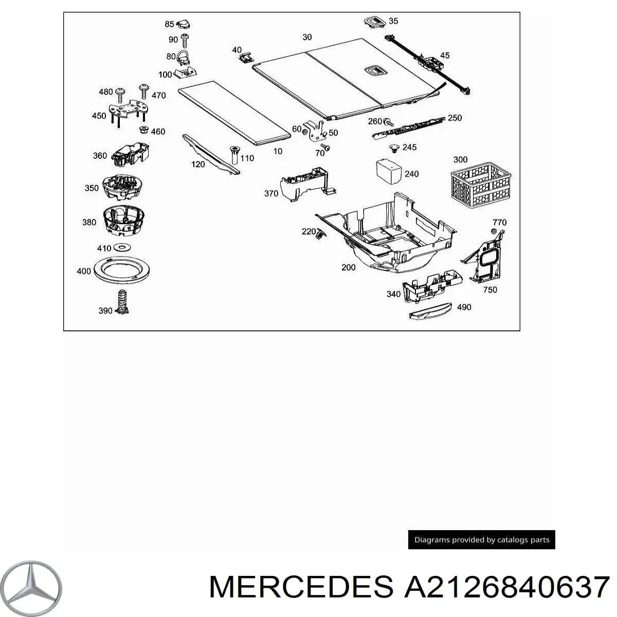 A2126840637 Mercedes 