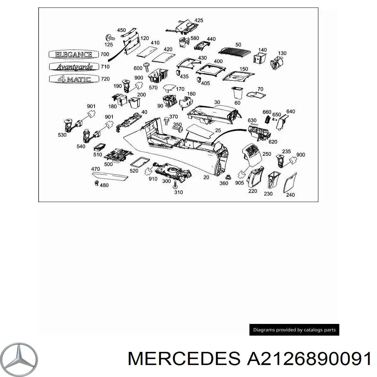 A2126890091 Mercedes 