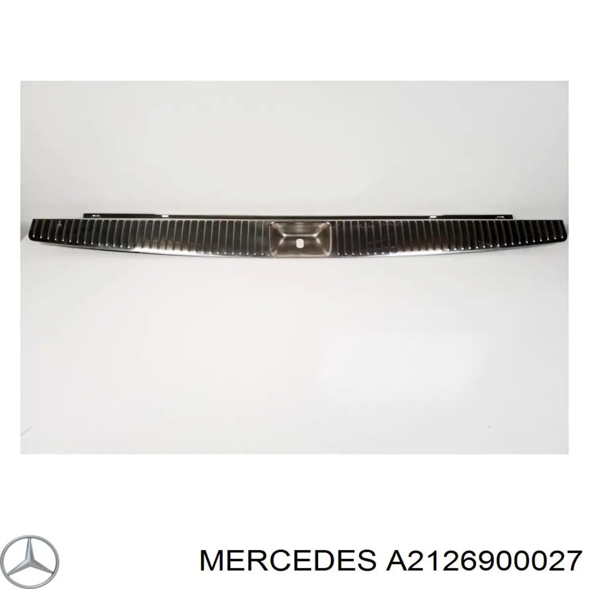 A2126900027 Mercedes Накладка задньої панелі багажника