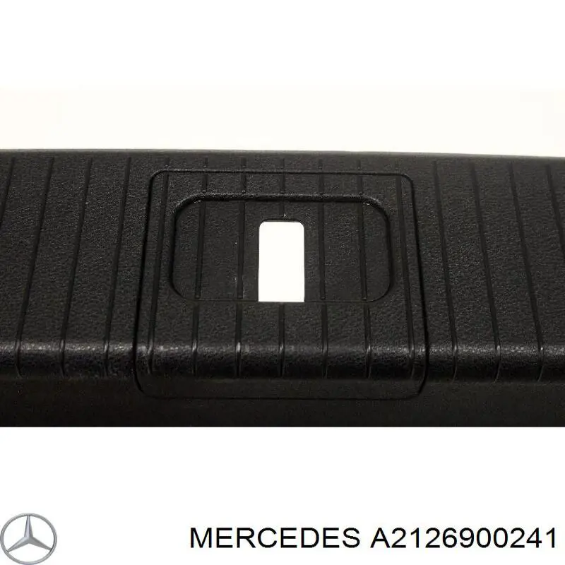 A2126900241 Mercedes Накладка задньої панелі багажника