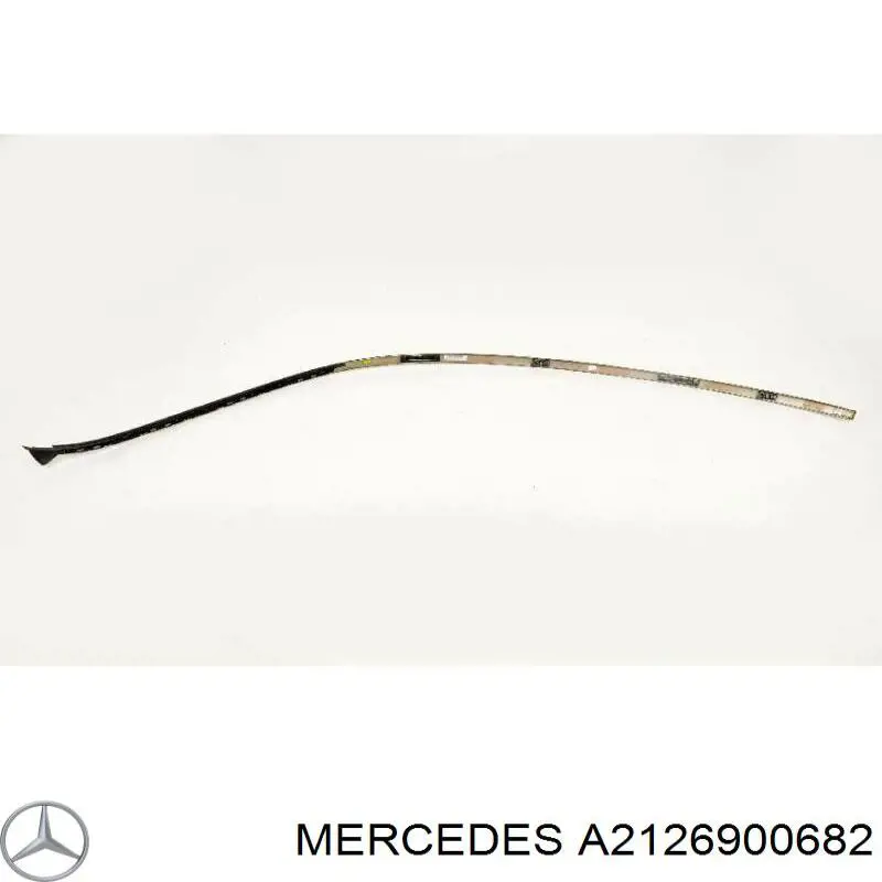 Молдинг даху, правий Mercedes A2126900682 ціна, від 17.64 USD