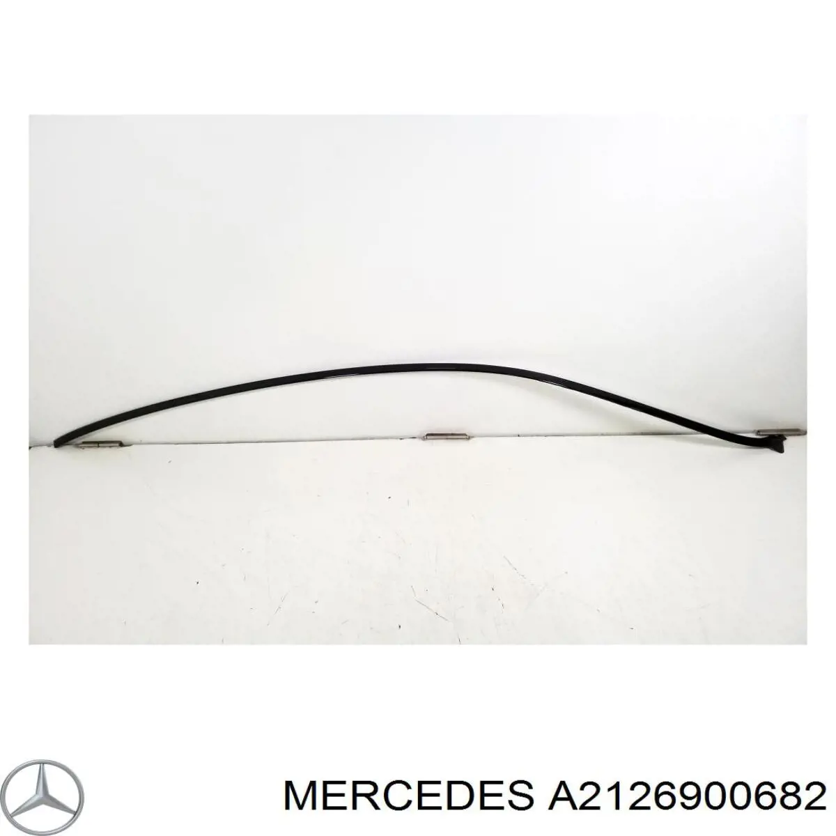 A2126900682 Mercedes Молдинг даху, правий