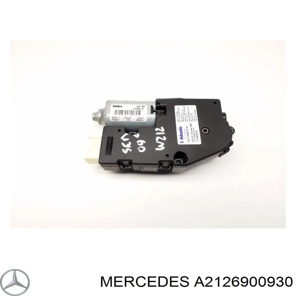 Купити A2126900930 Mercedes Підкрилок заднього крила, лівий