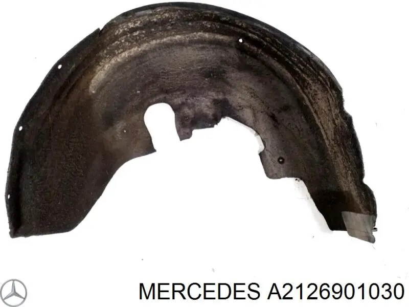 A2126901030 Mercedes Підкрилок задній правий