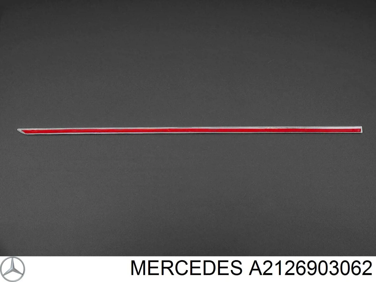 Молдинг задніх правих дверей Mercedes A2126903062 ціна, від 14.77 USD