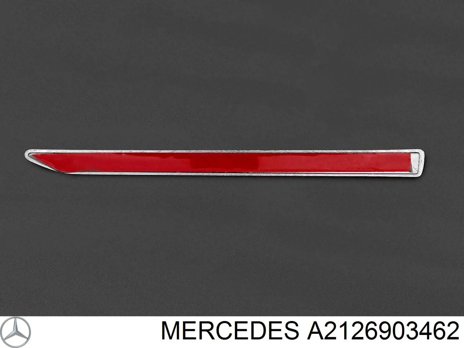 Молдинг переднього правого крила Mercedes A2126903462 ціна, від 11.72 USD