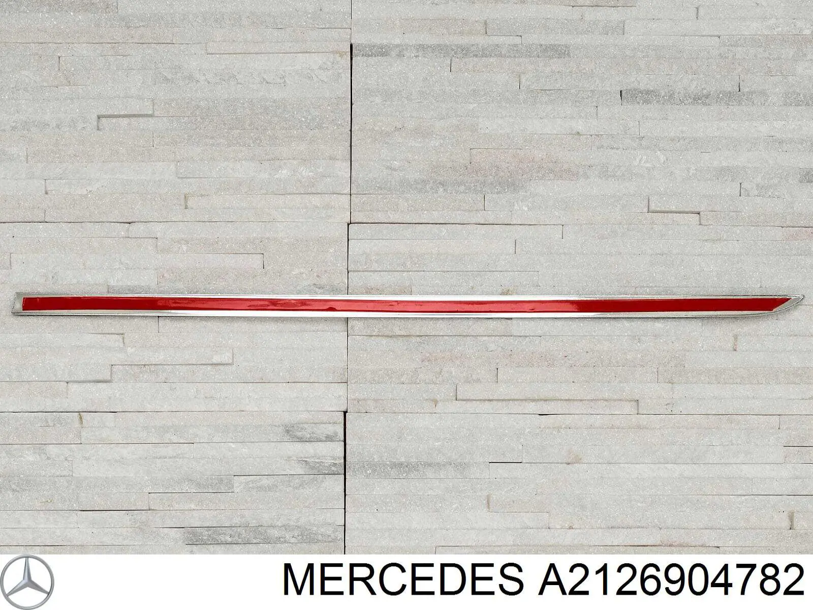 Молдинг задніх лівих дверей Mercedes A2126904782 ціна, від 80.67 USD