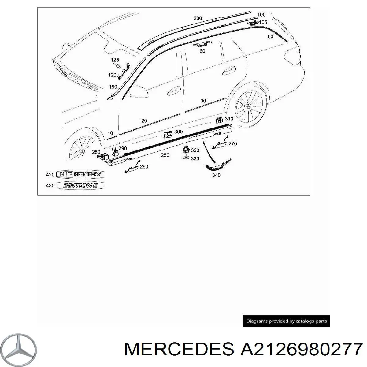  Mercedes A21269802779999 ціна, від 25.33 USD