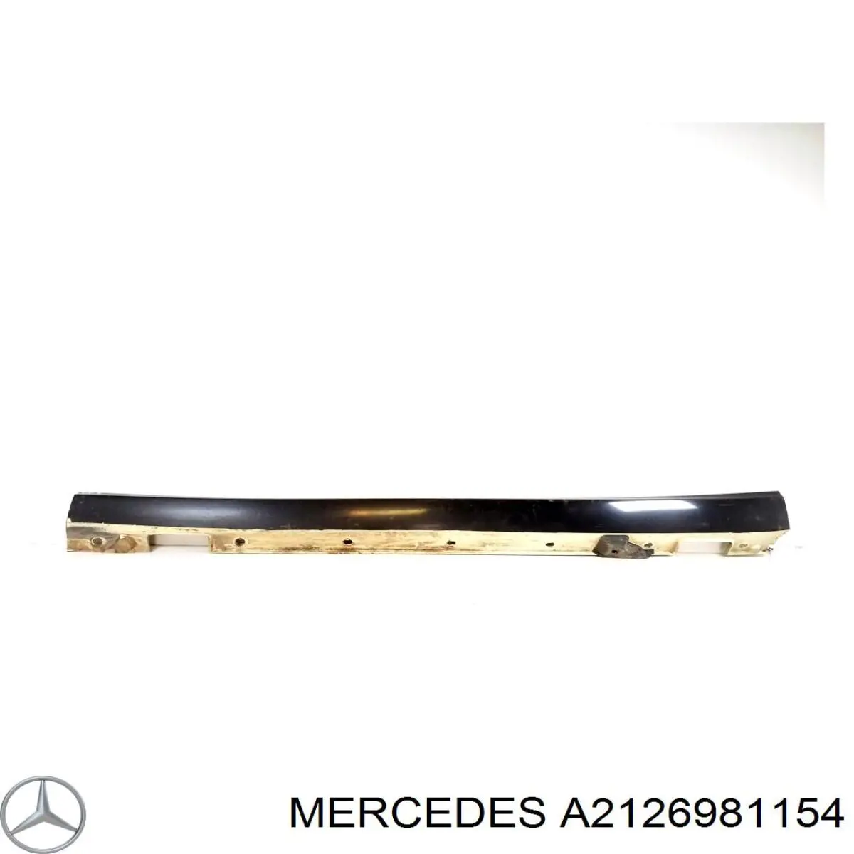 Накладка зовнішня (молдинг) порога, лівий Mercedes A2126981154 ціна, від 70.54 USD