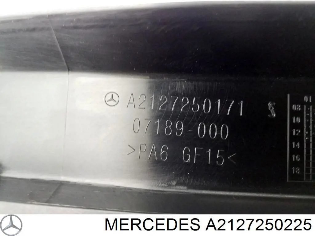Направляюча скла рамки двері, передньої правої Mercedes A2127250225 ціна, від 12.67 USD
