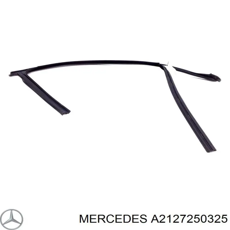 Купити A2127250325 Mercedes Направляюча скла рамки двері, передньої лівої