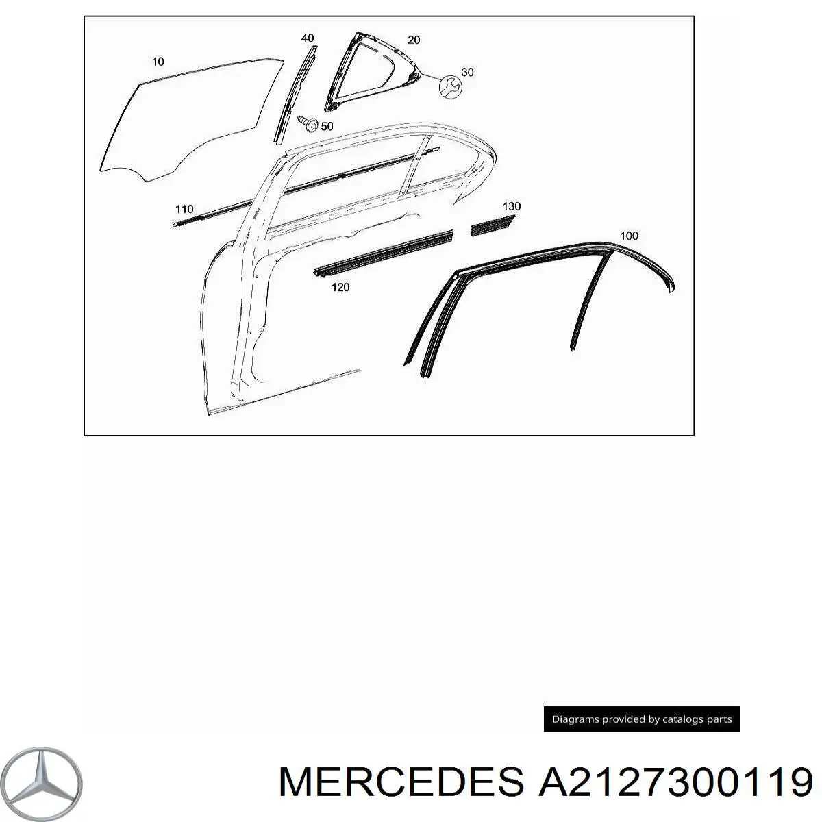 A2127300119 Mercedes 