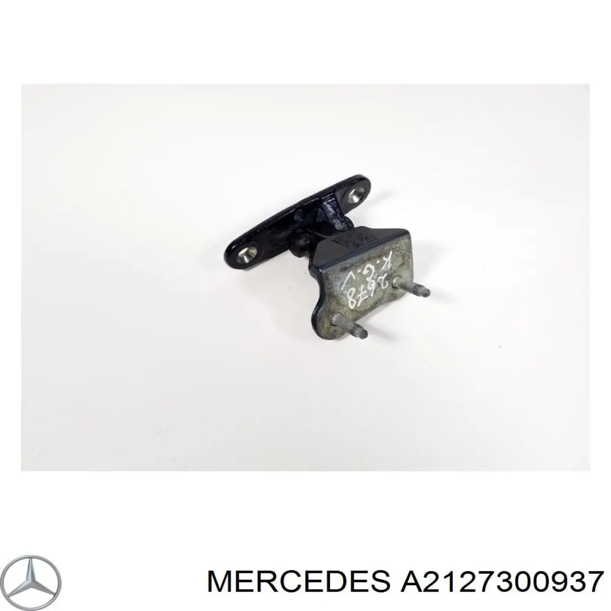 Петля задньої (двостулкової) двері, ліва верхня A2127300937 Mercedes