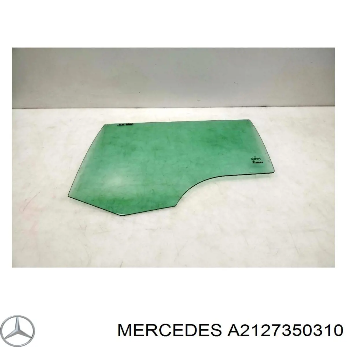 A2127350310 Mercedes Скло задніх дверей, лівих