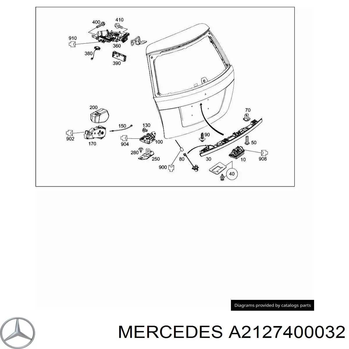 A2127400132 Mercedes 
