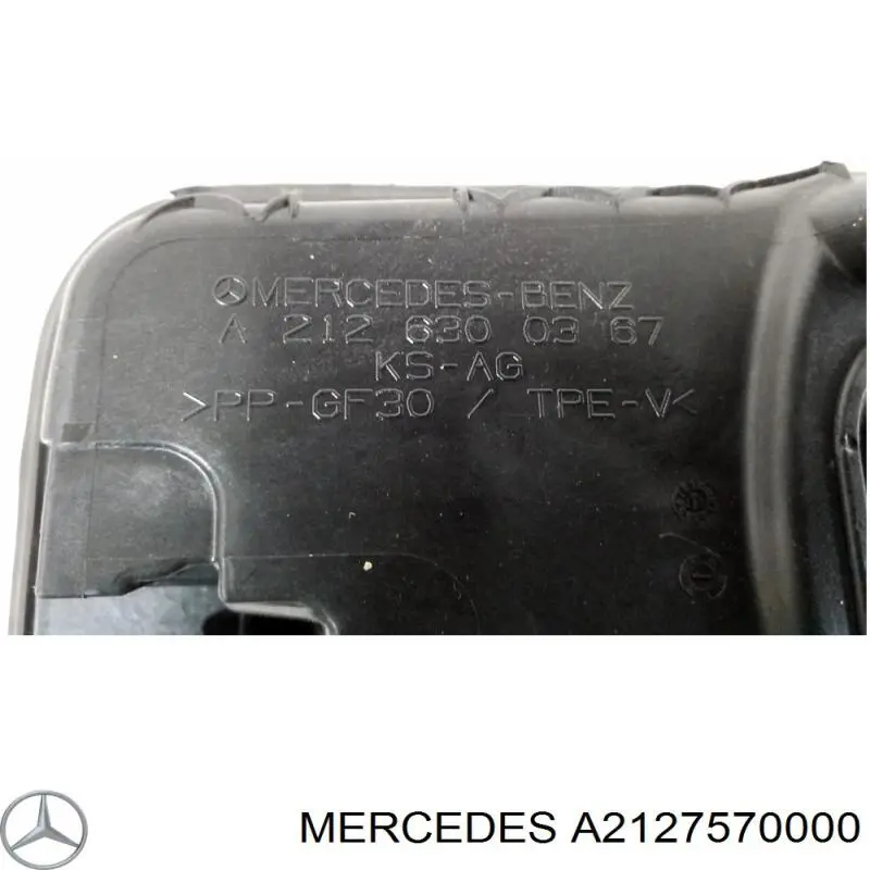 Купити A2127570000 Mercedes Лючок (дверцята) бензобака