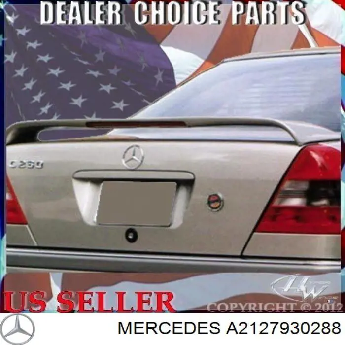 Купити A2127930288 Mercedes Спойлер задніх дверей