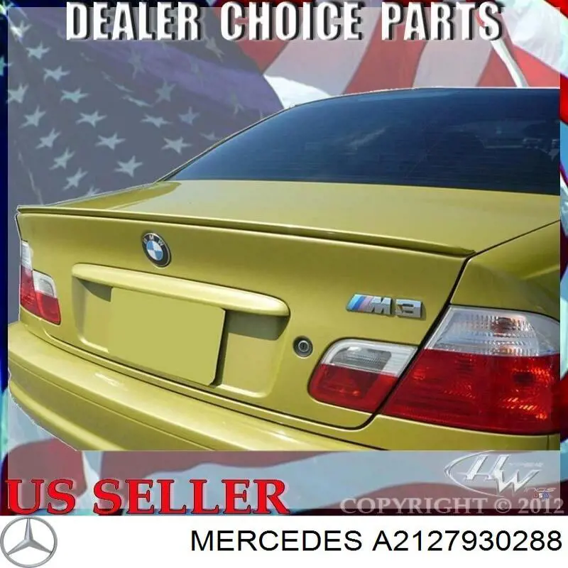 A2127930288 Mercedes Спойлер кришки багажника