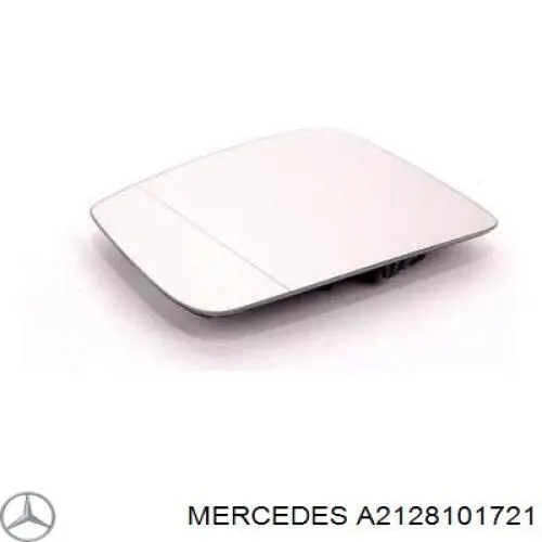 Купити A2128101721 Mercedes Дзеркальний елемент дзеркала заднього виду, лівого