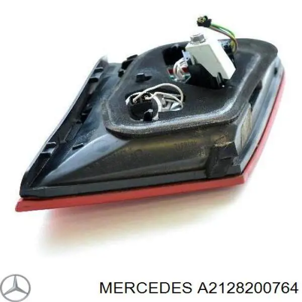 A2128200764 Mercedes Ліхтар задній лівий, внутрішній