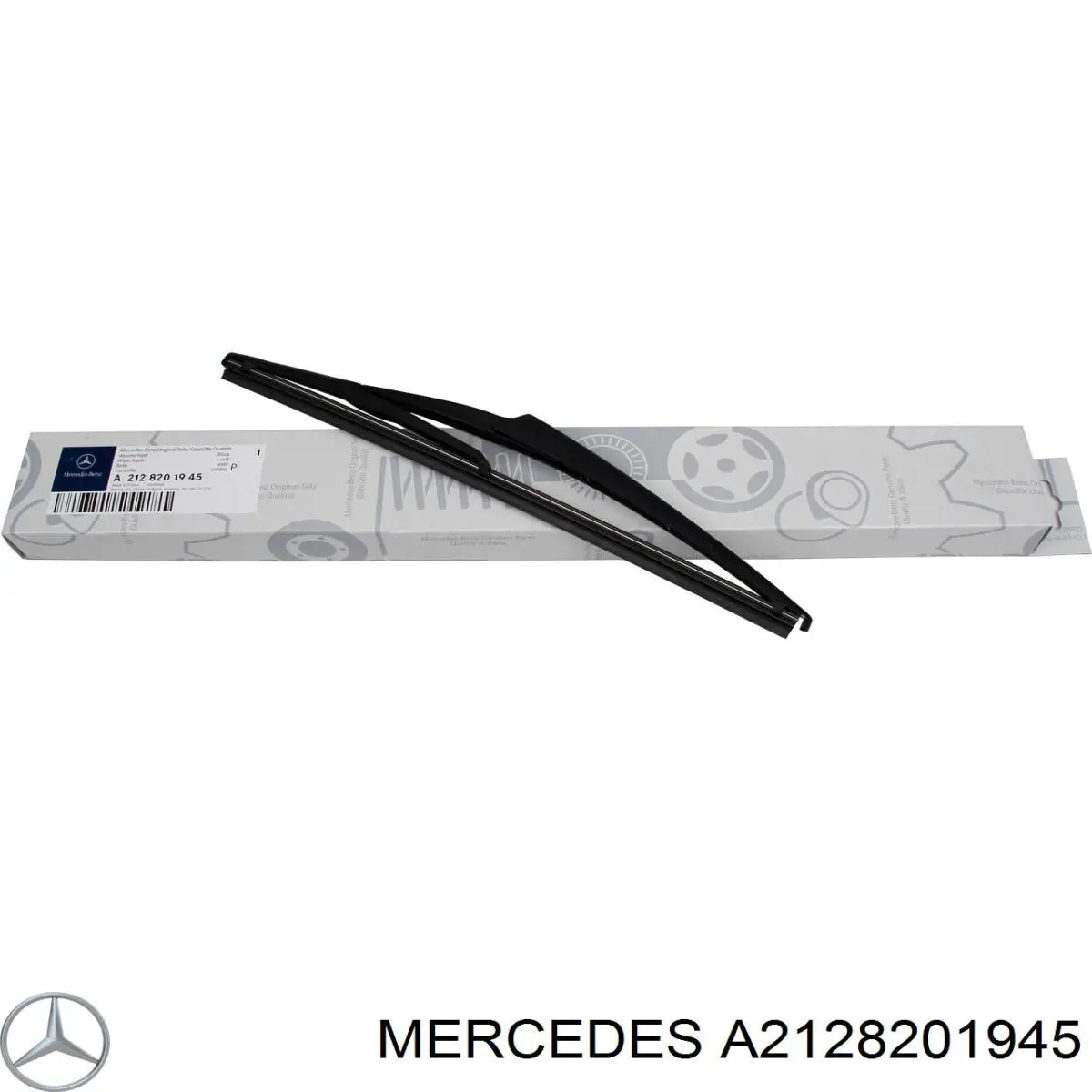 A2128201945 Mercedes щітка-двірник заднього скла