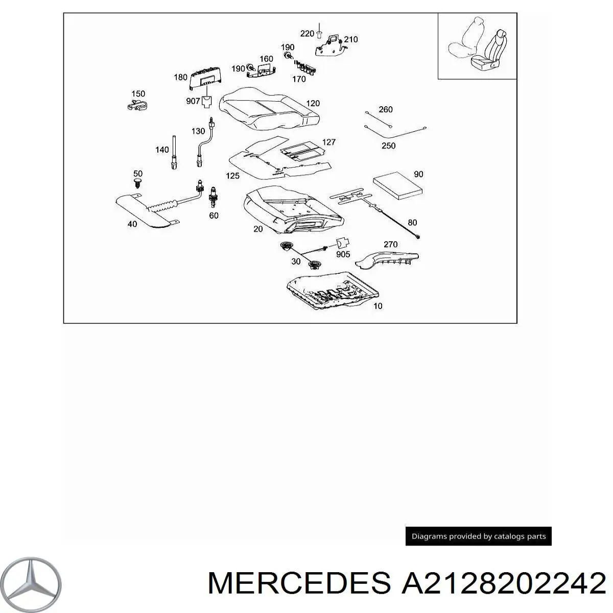  A2128202242 Mercedes