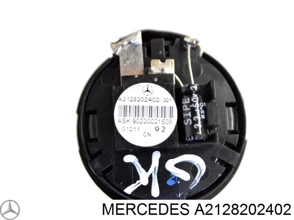 Купити A2128202402 Mercedes Динамік задньої двері