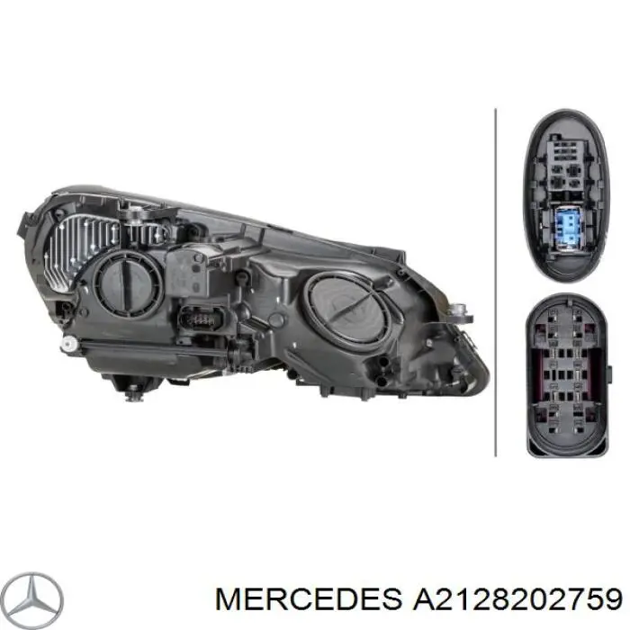 A2128202759 Mercedes фара ліва