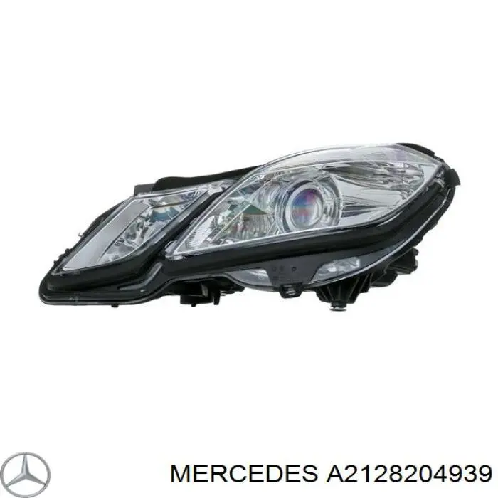Купити A2128204939 Mercedes Скло фари лівої