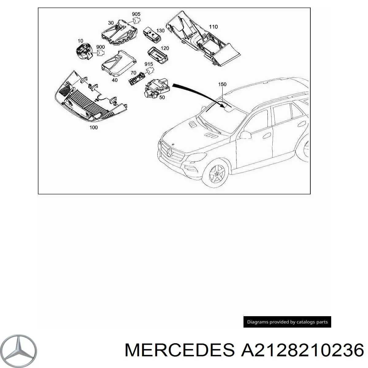 A2128210236 Mercedes 