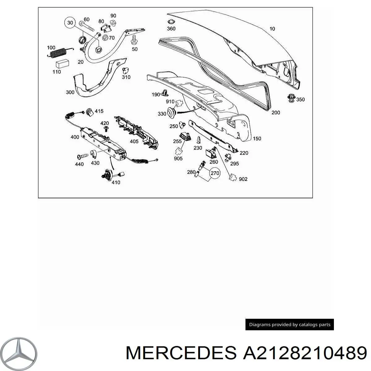  Mercedes A2128210489 ціна, від 6.79 USD