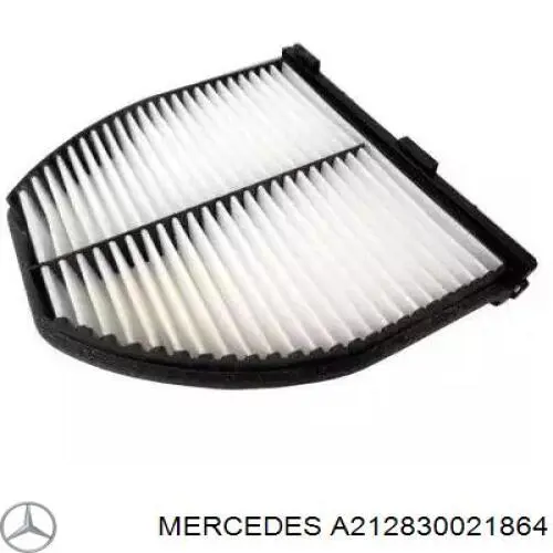 Фільтр повітряний обігрівача Mercedes A212830021864 ціна, від 15.63 USD