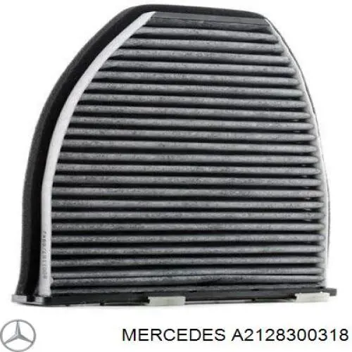 Купити A2128300318 Mercedes Фільтр салону вугільний