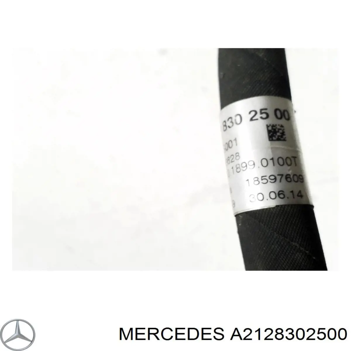 Шланг кондиціонера, від радіатора до випарника Mercedes A2128302500
