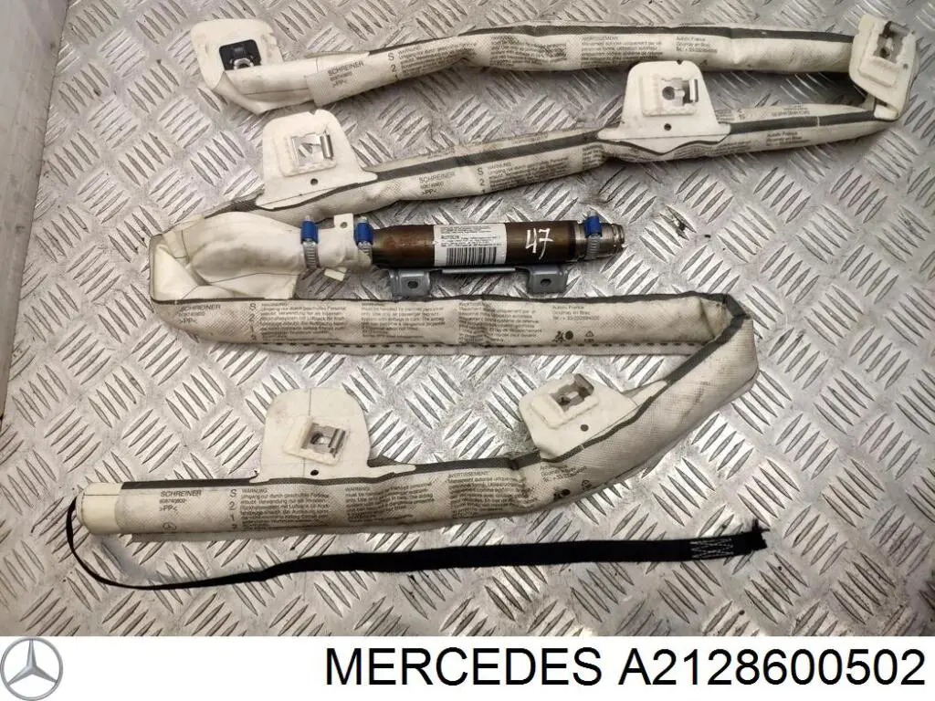 Подушка безпеки, збоку ліва айрбег Mercedes A2128600502 ціна, від 30.93 USD