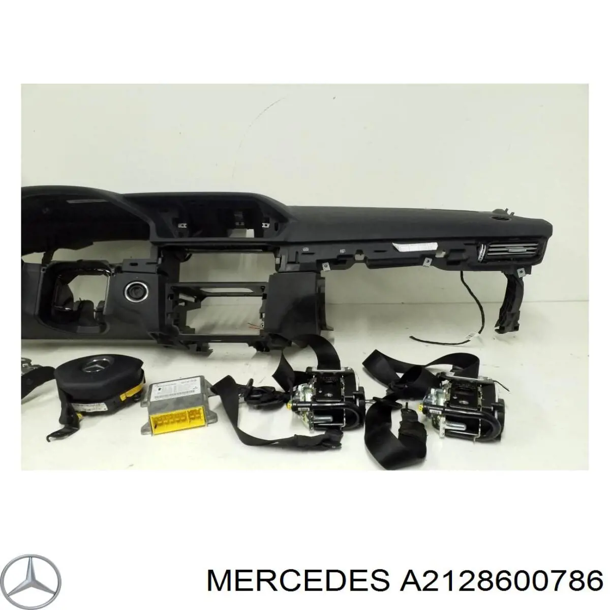 Купити A2128600786 Mercedes Пасок безпеки передній лівий
