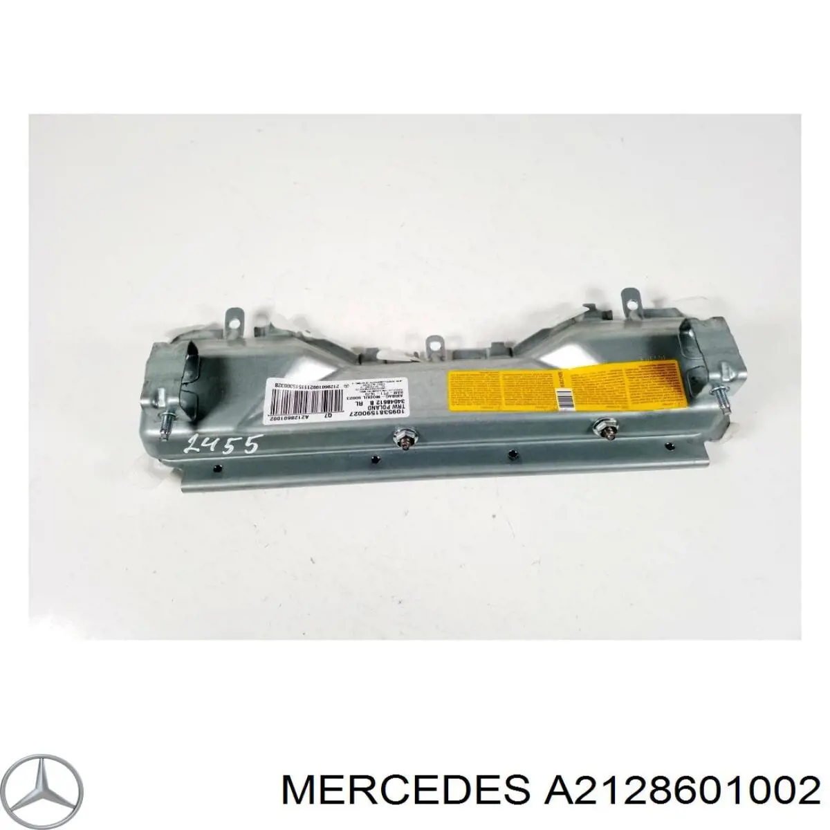 Ейрбег захисту колін нижня Mercedes A2128601002 ціна, від 18.62 USD