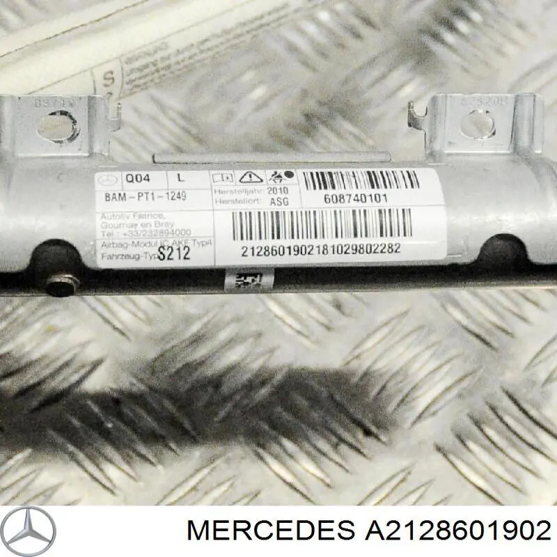 A2128601902 Mercedes Подушка безпеки, збоку ейрбегів