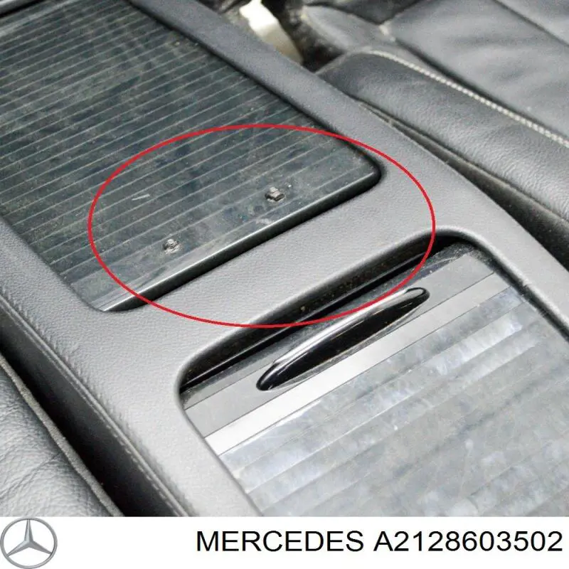 Подушка безпеки AIRBAG спинки сидіння, правого A2128603502 Mercedes